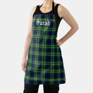 Scotland Tweedside District Tartan Personalized Apron