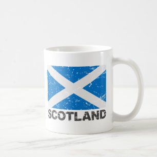 Scotland Vintage Flag Coffee Mug