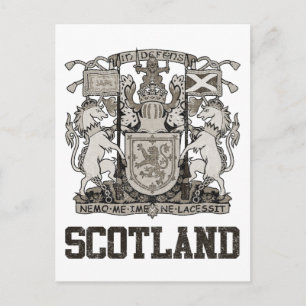 Scotland vintage postcard