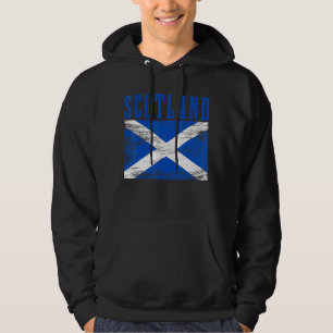 Scotland Vintage Scottish Flag Pride Hoodie