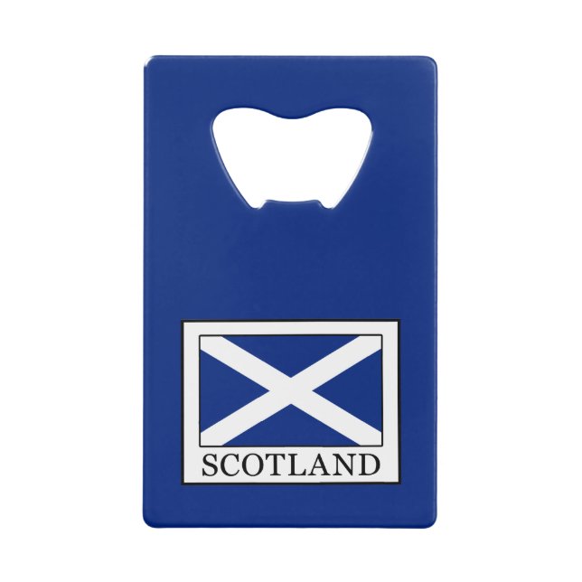 Scotland Wallet Bottle Opener (Front)