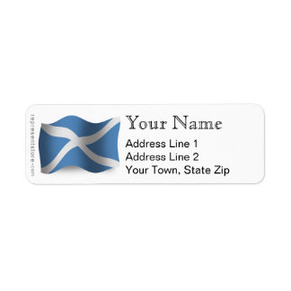 Scotland Waving Flag