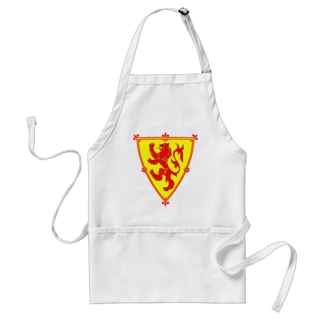 Scotland's Lion Rampant Standard Apron (Front)