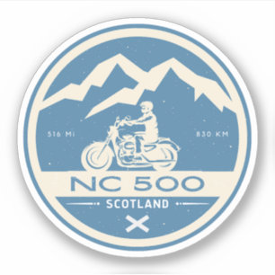 Scotland's North Coast 500 motorcycle touring