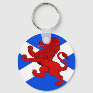 Scotland's Rampant lion Keychain
