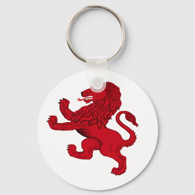 Scotland's Rampant lion Keychain (Front)