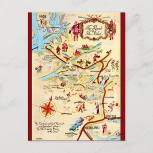 Scotland's Road to the Isles Postcard