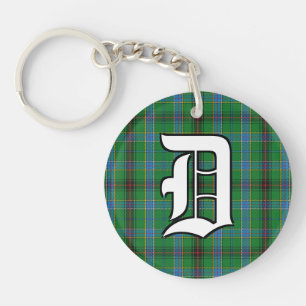 Scots Clan Duncan Tartan Plaid Keychain
