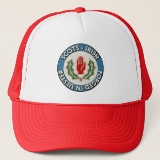 Scots-Irish - Forged in Ulster trucker hat. Hat