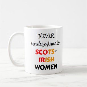 scots-irish women coffee mug