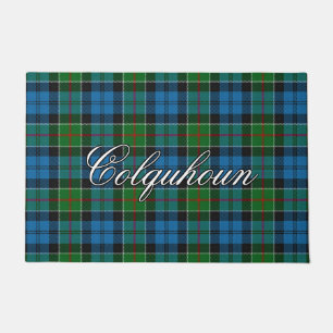 Scots Vista Clan Colquhoun Tartan Plaid Doormat