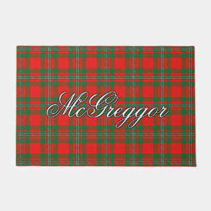 Scots Vista Clan Gregor MacGregor Tartan Plaid Doormat