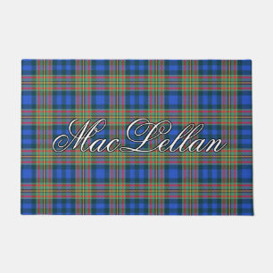 Scots Vista Clan MacLellan Tartan Plaid Doormat