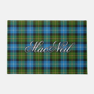Scots Vista Clan MacNeil Tartan Plaid Doormat