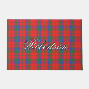 Scots Vista Clan Robertson Tartan Plaid Doormat