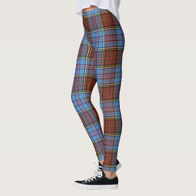 Scotstee Clan Anderson Modern Tartan Women Legging (Left)