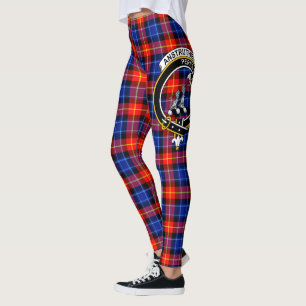 Scotstee Clan Anstruther Crest Tartan Women Leggings