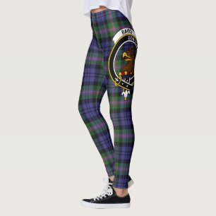 Scotstee Clan Baird Crest Tartan Women Leggings