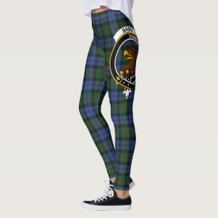 Scotstee Clan Baird Modern Crest Tartan Women Leggings