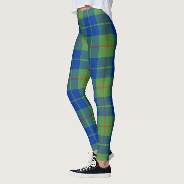 Scotstee Clan Barclay Hunting Ancient Tartan Women Leggings (Left)