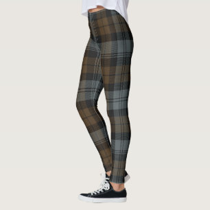 Scotstee Clan BlackWatch Weathered Tartan Women Le Leggings