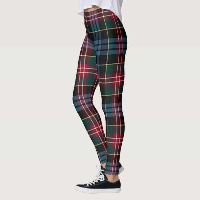 Scotstee Clan Comyn Tartan Women Leggings (Left)