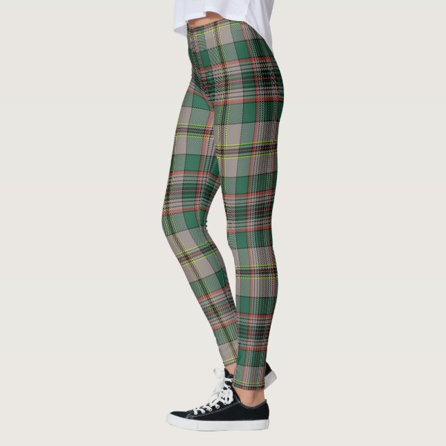 Scotstee Clan Craig Ancient Tartan Women Leggings (Left)