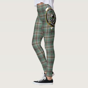 Scotstee Clan Craig Crest Tartan Women Leggings