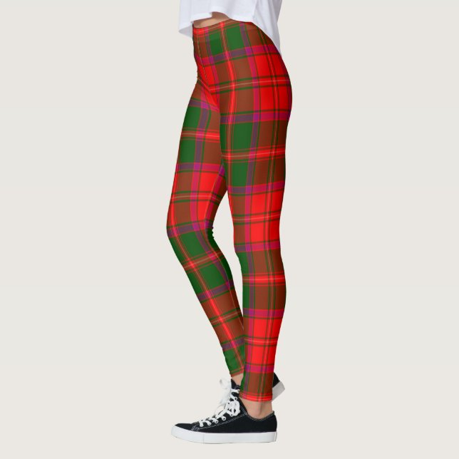 Scotstee Clan Crief District Tartan Women Leggings (Left)