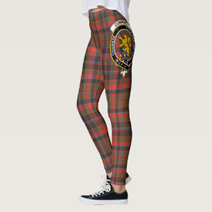 Scotstee Clan Cumming Hunting Weathered Crest  Leggings
