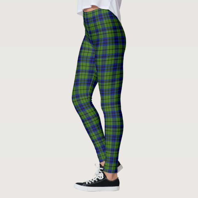 Scotstee Clan Dickson Tartan Women Leggings (Left)