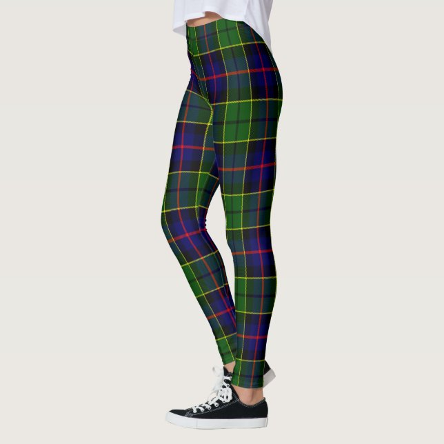 Scotstee Clan Forsyth Tartan Women Leggings (Left)