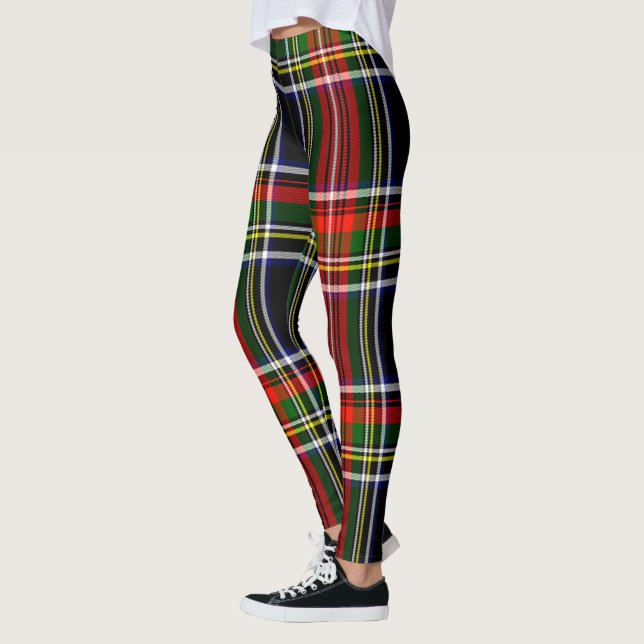 Scotstee Clan Francis Tartan Women Leggings (Left)
