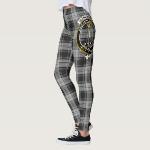 Scotstee Clan Glendinning Crest Tartan Women Leggings