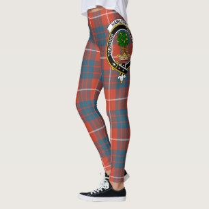 Scotstee Clan Hamilton Ancient Crest Tartan Women Leggings
