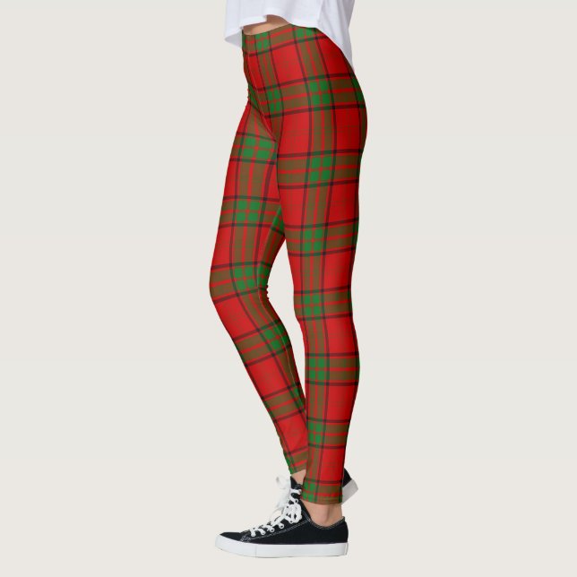 Scotstee Clan Herries Tartan Women Leggings (Left)