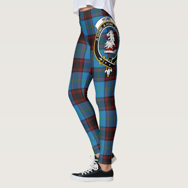 Scotstee Clan Home Ancient Crest Tartan Women Leggings (Left)