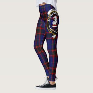 Scotstee Clan Home Modern Crest Tartan Women Leggings