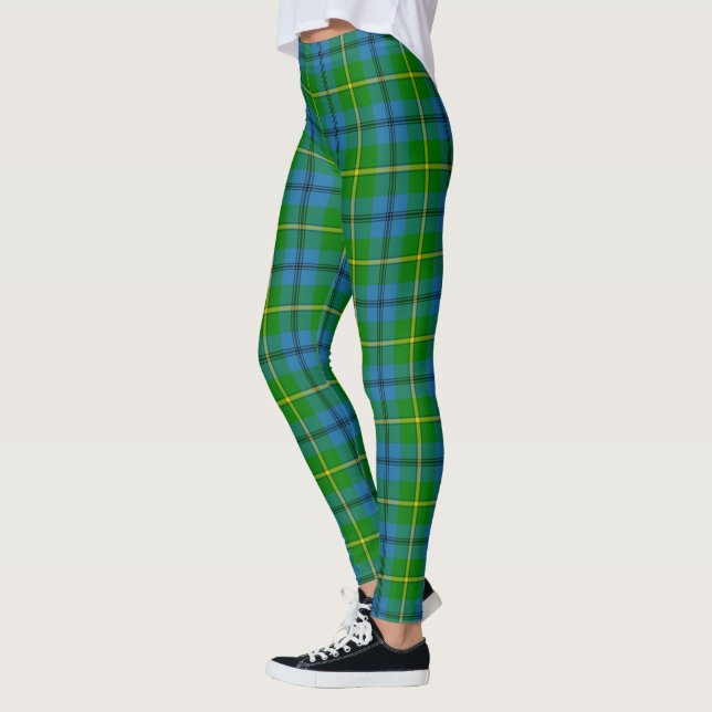 Scotstee Clan Johnston Tartan Femmes Leggings (Gauche)