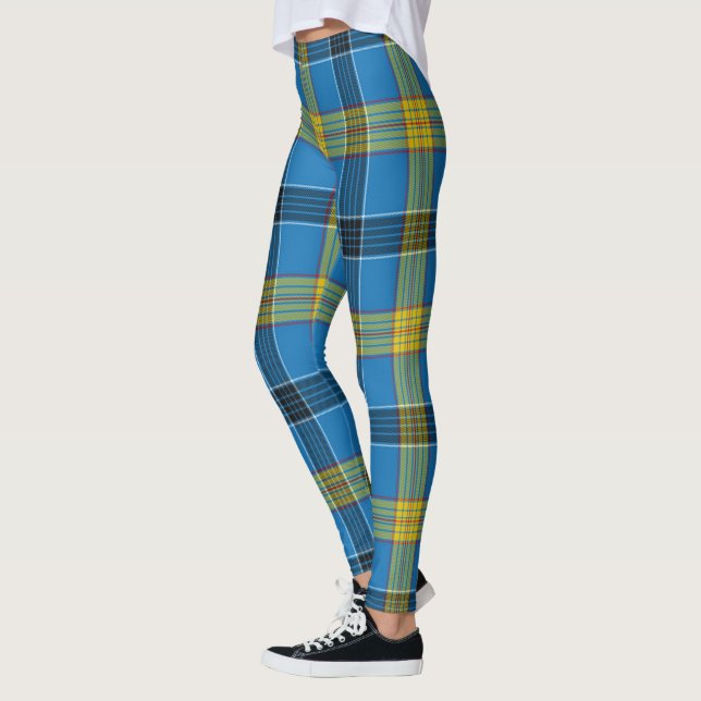 Scotstee Clan Laing Tartan Women Leggings (Left)