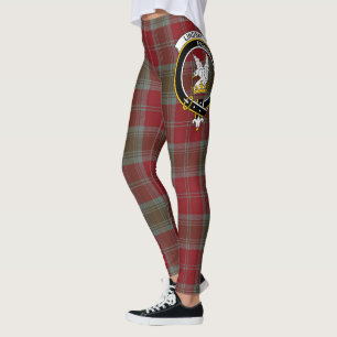 Scotstee Clan Lindsay Crest Tartan Women Leggings
