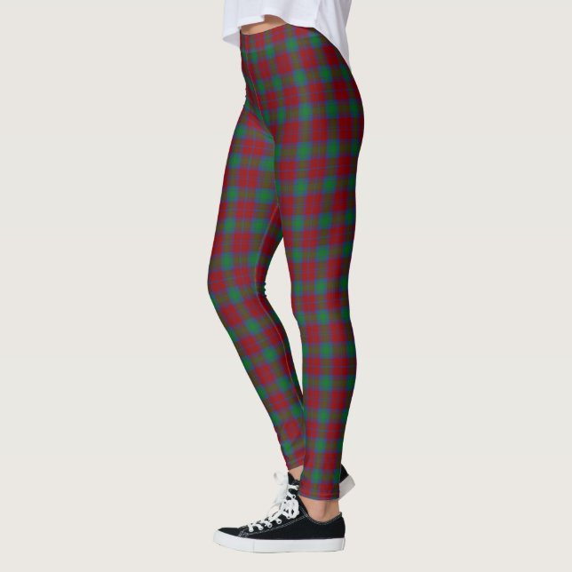 Scotstee Clan Lindsay Modern Tartan Women Leggings (Left)