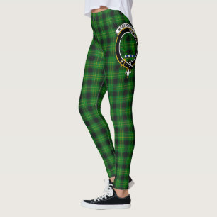 Scotstee Clan MacArthur Ancient Hunting Crest  Leggings