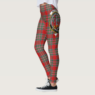 Scotstee Clan MacBain Crest Tartan Women Leggings