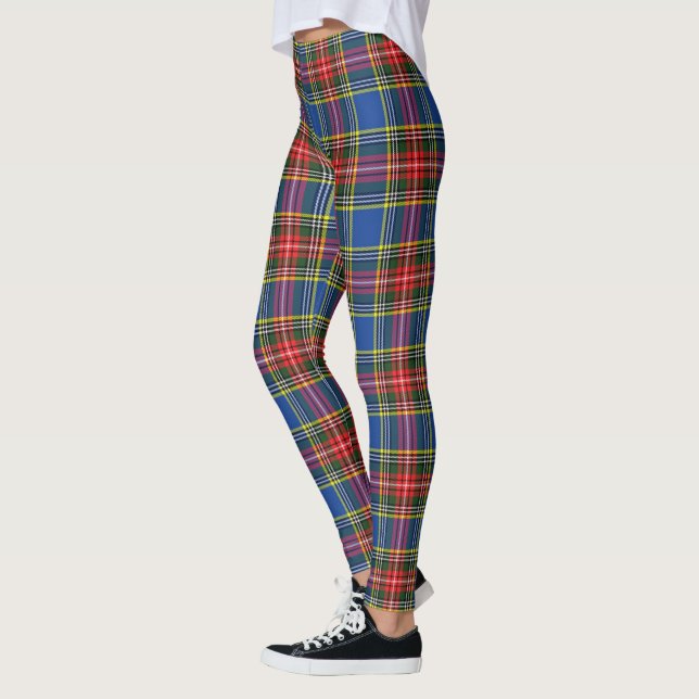 Scotstee Clan MacBeth Leggings Tartan Moderne (Gauche)