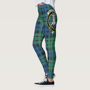 Scotstee Clan MacCallum Ancient Crest Tartan Women Leggings
