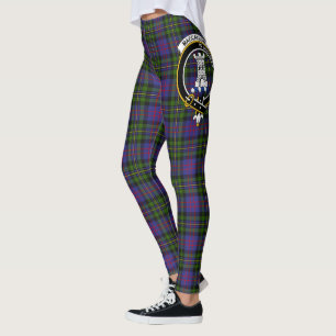Scotstee Clan MacCallum of Berwick Crest Tartan Leggings