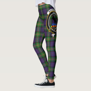 Scotstee Clan MacDonell of Glengarry Crest Tartan  Leggings