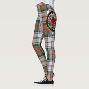 Scotstee Clan MacDuff Dress Ancient Crest Tartan  Leggings