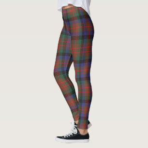 Scotstee Clan MacDuff Hunting Modern Tartan Women  Leggings